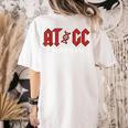 ATGC Teacher Student Biology Women's Comfort Colors T-Shirt Back Print Ivory ATGC Teacher Student Biology Women's Comfort Colors T-Shirt Back Print Ivory