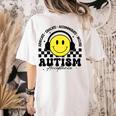 Autism Awareness Acceptance Special Education Teacher Kids Women's Comfort Colors T-Shirt Back Print Ivory Autism Awareness Acceptance Special Education Teacher Kids Women's Comfort Colors T-Shirt Back Print Ivory