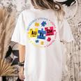 Autism Awareness Shirt Periodic Puzzle Science Teacher Men Women Kids Women's Comfort Colors T-Shirt Back Print Ivory Autism Awareness Shirt Periodic Puzzle Science Teacher Men Women Kids Women's Comfort Colors T-Shirt Back Print Ivory
