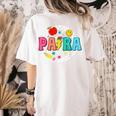 Back To School Para For Men Women Teacher Women's Comfort Colors T-Shirt Back Print Ivory