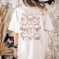 Ballet Ghost Ballet Dancer Spooky Dance Halloween Teacher Women's Comfort Colors T-Shirt Back Print Ivory Ballet Ghost Ballet Dancer Spooky Dance Halloween Teacher Women's Comfort Colors T-Shirt Back Print Ivory