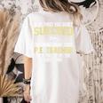 Best PE Teacher Art For Men Women Physical Education Teacher Women's Comfort Colors T-Shirt Back Print Ivory