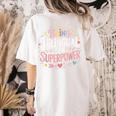 Being Bilingual Is A Superpower ESL Teacher School Women's Comfort Colors T-Shirt Back Print Ivory Being Bilingual Is A Superpower ESL Teacher School Women's Comfort Colors T-Shirt Back Print Ivory