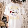Biology Teacher Women's Comfort Colors T-Shirt Back Print Ivory Biology Teacher Women's Comfort Colors T-Shirt Back Print Ivory