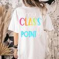 Cactus Teacher Shirt Cute Teacher Shirt Women's Comfort Colors T-Shirt Back Print Ivory