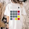 Calculator Math Teacher Halloween Costumes Women Men Adults Women's Comfort Colors T-Shirt Back Print Ivory Calculator Math Teacher Halloween Costumes Women Men Adults Women's Comfort Colors T-Shirt Back Print Ivory