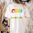 Some Call It Chaos We Call It Kindergarten Teacher Women's Comfort Colors T-Shirt Back Print Ivory Some Call It Chaos We Call It Kindergarten Teacher Women's Comfort Colors T-Shirt Back Print Ivory