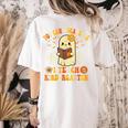 You Can't Scare Me I Teach Kindergarten Halloween Teacher Women's Comfort Colors T-Shirt Back Print Ivory You Can't Scare Me I Teach Kindergarten Halloween Teacher Women's Comfort Colors T-Shirt Back Print Ivory