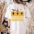 Chemistry Boo The Element Of Surprise Science Teacher Women's Comfort Colors T-Shirt Back Print Ivory Chemistry Boo The Element Of Surprise Science Teacher Women's Comfort Colors T-Shirt Back Print Ivory
