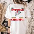 Christmas Math Teacher Hippopotenuse Math Lovers Xmas Women's Comfort Colors T-Shirt Back Print Ivory Christmas Math Teacher Hippopotenuse Math Lovers Xmas Women's Comfort Colors T-Shirt Back Print Ivory
