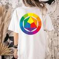 Color Wheel Palette Shirt Artist Painter Art Teacher Tshirt Women's Comfort Colors T-Shirt Back Print Ivory Color Wheel Palette Shirt Artist Painter Art Teacher Tshirt Women's Comfort Colors T-Shirt Back Print Ivory