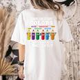 Complementary Colors Pun Artist Art Teacher T-Shirt Women's Comfort Colors T-Shirt Back Print Ivory Complementary Colors Pun Artist Art Teacher T-Shirt Women's Comfort Colors T-Shirt Back Print Ivory