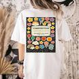 Composition Notebook Costume Teacher Matching Halloween Book Women's Comfort Colors T-Shirt Back Print Ivory Composition Notebook Costume Teacher Matching Halloween Book Women's Comfort Colors T-Shirt Back Print Ivory