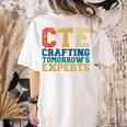 CTE Teacher Education Career Technical Women's Comfort Colors T-Shirt Back Print Ivory CTE Teacher Education Career Technical Women's Comfort Colors T-Shirt Back Print Ivory