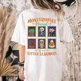 Cute Halloween Teacher Women's Comfort Colors T-Shirt Back Print Ivory Cute Halloween Teacher Women's Comfort Colors T-Shirt Back Print Ivory