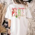 Cute Santas Favorite Para Christmas Paraprofessional Teacher Women's Comfort Colors T-Shirt Back Print Ivory Cute Santas Favorite Para Christmas Paraprofessional Teacher Women's Comfort Colors T-Shirt Back Print Ivory