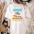 Daycare Provider Master Of Diapers Childcare Teacher Women's Comfort Colors T-Shirt Back Print Ivory Daycare Provider Master Of Diapers Childcare Teacher Women's Comfort Colors T-Shirt Back Print Ivory