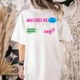 What Does The Text Say Text Evidence Reading Teacher For Men Women Women's Comfort Colors T-Shirt Back Print Ivory