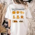 Dog Geometry Math Teacher Back To School STEM Humor Women's Comfort Colors T-Shirt Back Print Ivory Dog Geometry Math Teacher Back To School STEM Humor Women's Comfort Colors T-Shirt Back Print Ivory