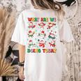 What Are We Doing Today PE Teacher Snowman Christmas Women's Comfort Colors T-Shirt Back Print Ivory What Are We Doing Today PE Teacher Snowman Christmas Women's Comfort Colors T-Shirt Back Print Ivory