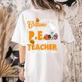 I Don't Need a Costume I'm A PE Teacher Halloween Costume Women's Comfort Colors T-Shirt Back Print Ivory I Don't Need a Costume I'm A PE Teacher Halloween Costume Women's Comfort Colors T-Shirt Back Print Ivory