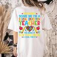 You Don't Scare Me I'm A Special Education Teacher SPED Women's Comfort Colors T-Shirt Back Print Ivory You Don't Scare Me I'm A Special Education Teacher SPED Women's Comfort Colors T-Shirt Back Print Ivory
