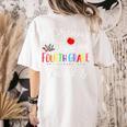 Dream Team Fourth Grade Teachers Back To School 4th Grade Women's Comfort Colors T-Shirt Back Print Ivory