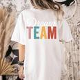 Dream Team Last Day Of School Back To School Teacher Kids Women's Comfort Colors T-Shirt Back Print Ivory Dream Team Last Day Of School Back To School Teacher Kids Women's Comfort Colors T-Shirt Back Print Ivory