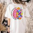 Dyslexia Different Perspective Reading Brain Floral Teacher Women's Comfort Colors T-Shirt Back Print Ivory Dyslexia Different Perspective Reading Brain Floral Teacher Women's Comfort Colors T-Shirt Back Print Ivory