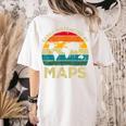 Easily Distracted By Maps Geography Teacher Women's Comfort Colors T-Shirt Back Print Ivory Easily Distracted By Maps Geography Teacher Women's Comfort Colors T-Shirt Back Print Ivory