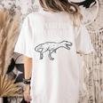 Lets Eat Kids Punctuation Saves Lives Dino Teacher Men Women's Comfort Colors T-Shirt Back Print Ivory Lets Eat Kids Punctuation Saves Lives Dino Teacher Men Women's Comfort Colors T-Shirt Back Print Ivory