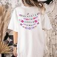 Enchanted To Teach You Bracelet Teacher Back To School Women's Comfort Colors T-Shirt Back Print Ivory Enchanted To Teach You Bracelet Teacher Back To School Women's Comfort Colors T-Shirt Back Print Ivory