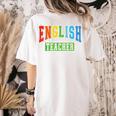 English Teacher Men Women Grammar Class English Teacher Women's Comfort Colors T-Shirt Back Print Ivory English Teacher Men Women Grammar Class English Teacher Women's Comfort Colors T-Shirt Back Print Ivory