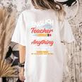 English Teacher Women's Comfort Colors T-Shirt Back Print Ivory English Teacher Women's Comfort Colors T-Shirt Back Print Ivory