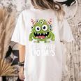 Eye Survived 100 Days Of School Monster Lover Teacher Kids Women's Comfort Colors T-Shirt Back Print Ivory Eye Survived 100 Days Of School Monster Lover Teacher Kids Women's Comfort Colors T-Shirt Back Print Ivory