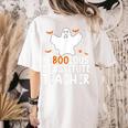 Faboolous Substitute Teacher Halloween Costume Women's Comfort Colors T-Shirt Back Print Ivory