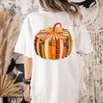Fall Book Halloween Costume Autumn Pumpkin Teacher Kids Women's Comfort Colors T-Shirt Back Print Ivory Fall Book Halloween Costume Autumn Pumpkin Teacher Kids Women's Comfort Colors T-Shirt Back Print Ivory