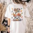 Fall In Love With Learning Teacher Autumn School Women's Comfort Colors T-Shirt Back Print Ivory Fall In Love With Learning Teacher Autumn School Women's Comfort Colors T-Shirt Back Print Ivory