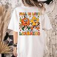 Fall In Love With Learning Thanksgiving Teacher Student Women's Comfort Colors T-Shirt Back Print Ivory Fall In Love With Learning Thanksgiving Teacher Student Women's Comfort Colors T-Shirt Back Print Ivory