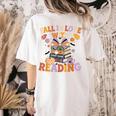 Fall In Love With Reading Halloween Stack Of Book Teacher Women's Comfort Colors T-Shirt Back Print Ivory Fall In Love With Reading Halloween Stack Of Book Teacher Women's Comfort Colors T-Shirt Back Print Ivory
