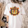 Fall Pumpkin Book Lover Spooky Librarian Teacher Halloween Women's Comfort Colors T-Shirt Back Print Ivory Fall Pumpkin Book Lover Spooky Librarian Teacher Halloween Women's Comfort Colors T-Shirt Back Print Ivory