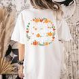Fall Special Education Teacher Pumpkin Autumn Halloween Women's Comfort Colors T-Shirt Back Print Ivory Fall Special Education Teacher Pumpkin Autumn Halloween Women's Comfort Colors T-Shirt Back Print Ivory