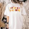 Fall Teacher Fall In Love With Math Math Thanksgiving Women's Comfort Colors T-Shirt Back Print Ivory Fall Teacher Fall In Love With Math Math Thanksgiving Women's Comfort Colors T-Shirt Back Print Ivory