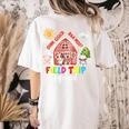 Farm Field Trip Squad Field Day 2025 Teachers Students Women's Comfort Colors T-Shirt Back Print Ivory
