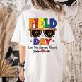 Field Day 2025 Let The Games Begin Kids Boys Girls Teachers Women's Comfort Colors T-Shirt Back Print Ivory