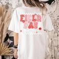Field Day Red Team Outdoor Field Day Games For Kids Teacher Women's Comfort Colors T-Shirt Back Print Ivory