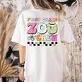 Field Zoo Trip Shirt For Teacher First Grade Crew For Men Women Kids Women's Comfort Colors T-Shirt Back Print Ivory Field Zoo Trip Shirt For Teacher First Grade Crew For Men Women Kids Women's Comfort Colors T-Shirt Back Print Ivory