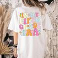 In My Fifth Grade Era 5th Grade Era Teacher Back To School Women's Comfort Colors T-Shirt Back Print Ivory