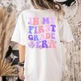 In My First Grade Era 1st Grade Girls Teacher Back To School Women's Comfort Colors T-Shirt Back Print Ivory In My First Grade Era 1st Grade Girls Teacher Back To School Women's Comfort Colors T-Shirt Back Print Ivory
