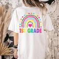 First Grade Rainbow Girls Boys Teacher Team 1st Grade Squad Women's Comfort Colors T-Shirt Back Print Ivory First Grade Rainbow Girls Boys Teacher Team 1st Grade Squad Women's Comfort Colors T-Shirt Back Print Ivory